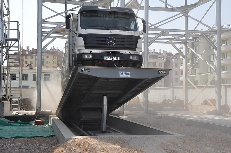 10m Concrete Canal Type Unloading Platform | Yılmaz Kardeş Unloading ...