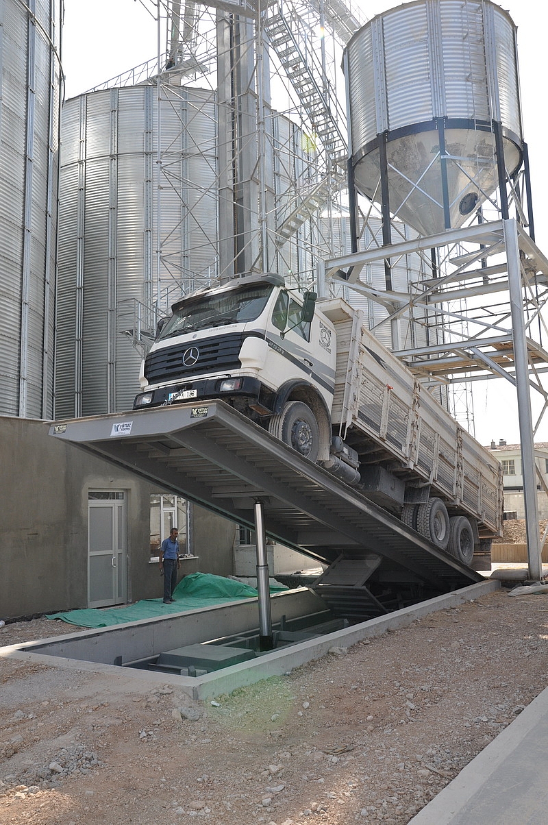 10m Concrete Canal Type Unloading Platform | Yılmaz Kardeş Unloading ...